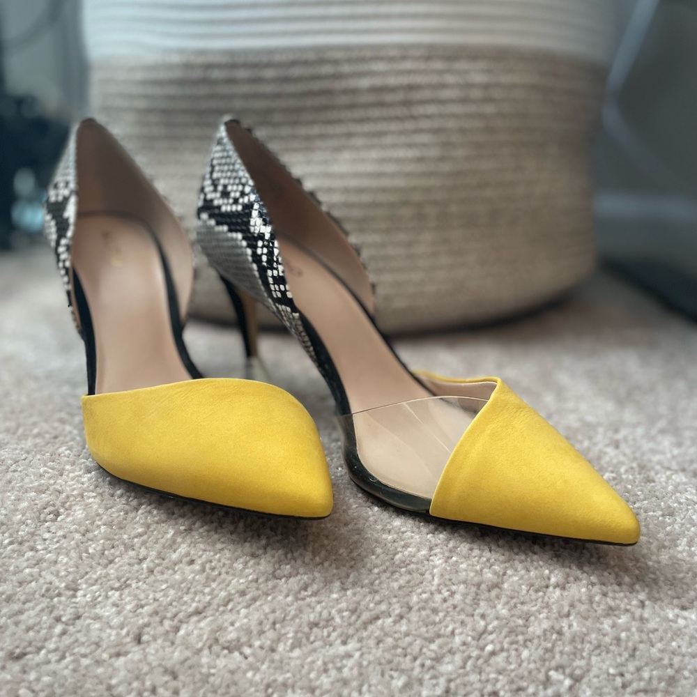 Aldo snakeskin heels